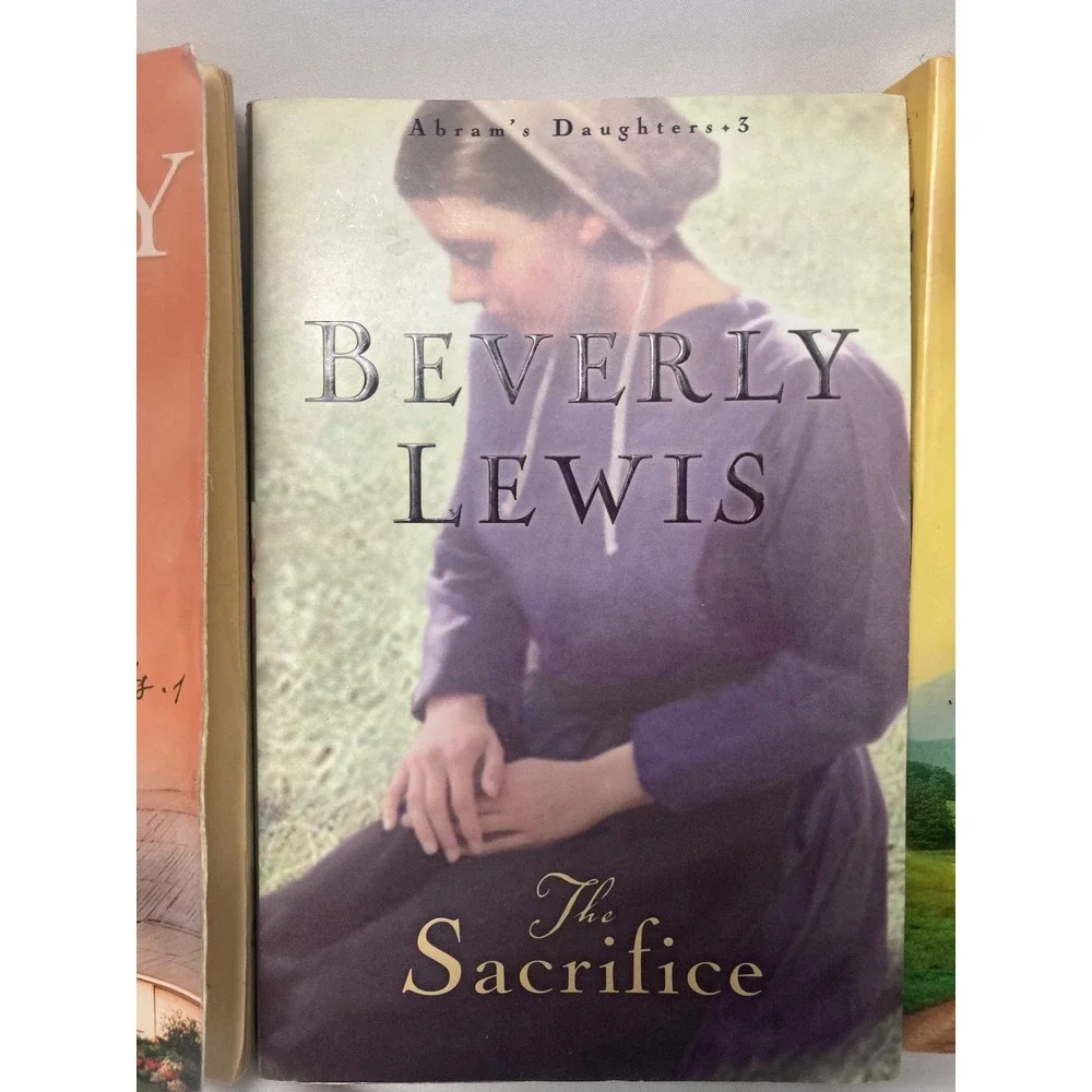Beverly Lewis Christian Fiction Book Lot of 3 Amish Paperback Novels